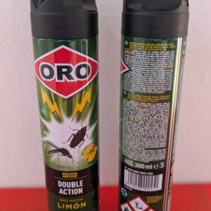 Oro Double Action Insecticides Spray (400ml)